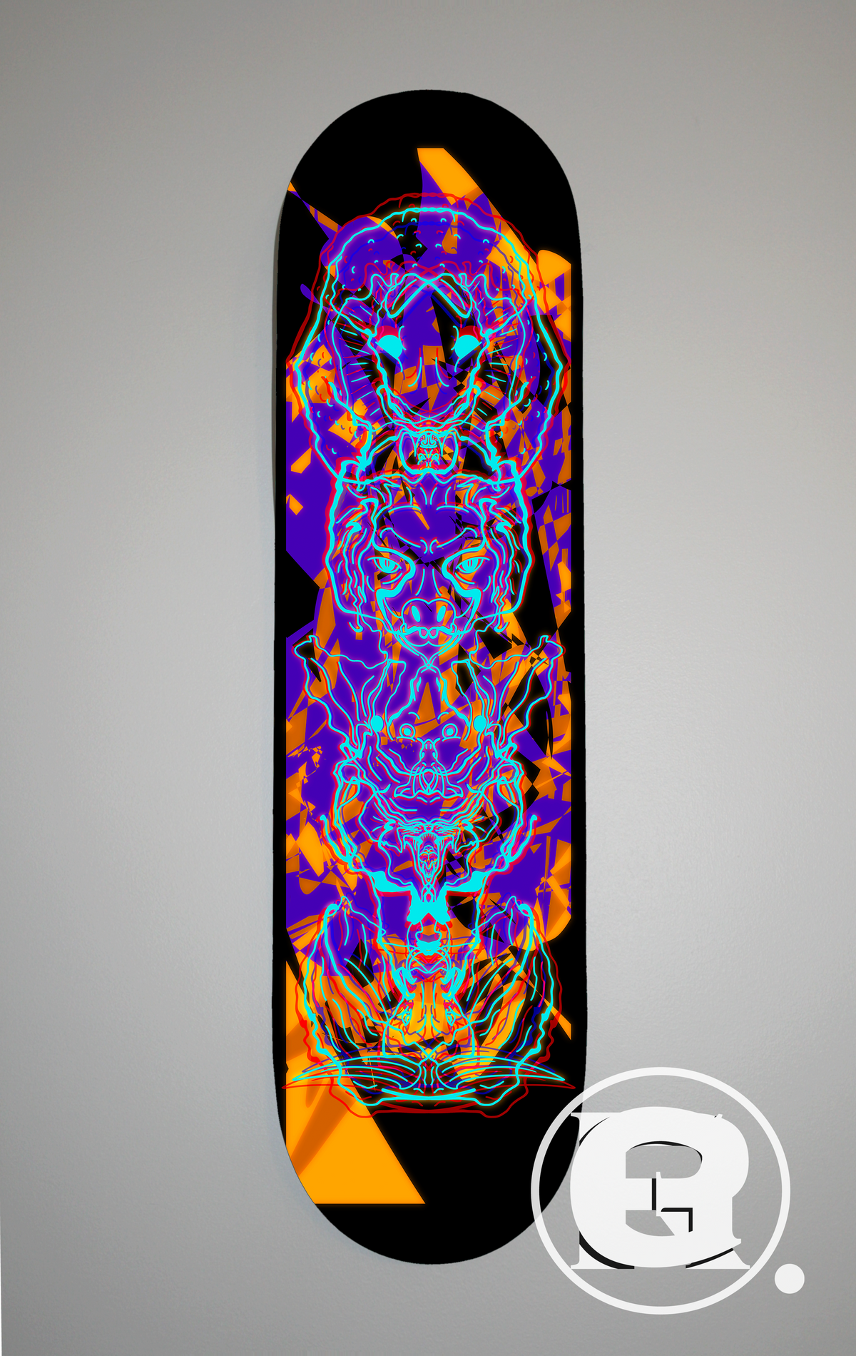 Wild Animal Split Skateboard, Rhythm Goods